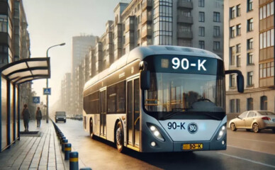 У Києві з 5 березня змінили маршрут автобуса №90К і додали нову зупинку