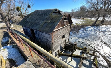 На Київщині оцифрували останній дерев’яний млин перед майбутньою реставрацією