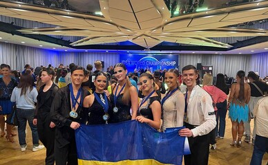 Танцовщики из Днепропетровщины завоевали 9 медалей на чемпионате мира в Польше