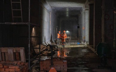 Строительство метро на Виноградарь перешло на круглосуточный режим работы сразу на шести площадках