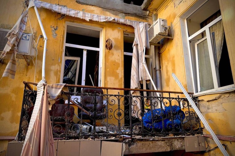 Во время массированной дроновой атаки на Одессу пострадали 14 человек, в том числе двое детей