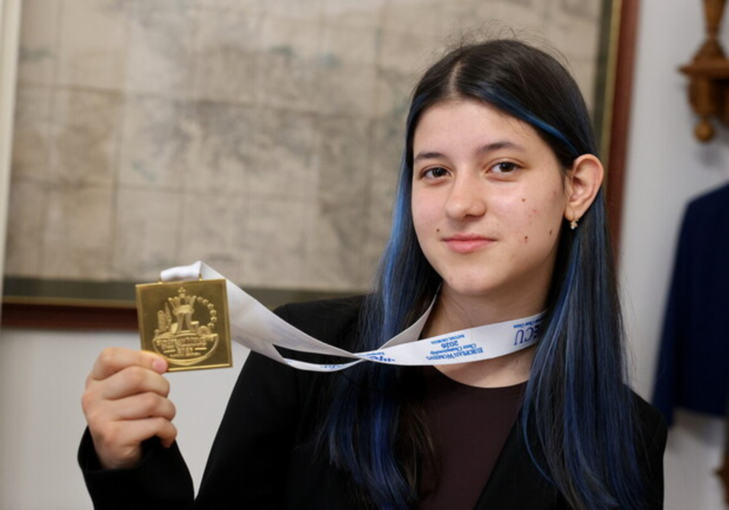 Львів'янка Анастасія Гнатишин стала наймолодшою чемпіонкою Європи із класичних шахів