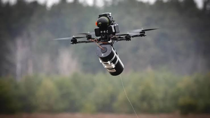 У Харкові випробовують купол захисту від FPV-дронів на оптоволокні