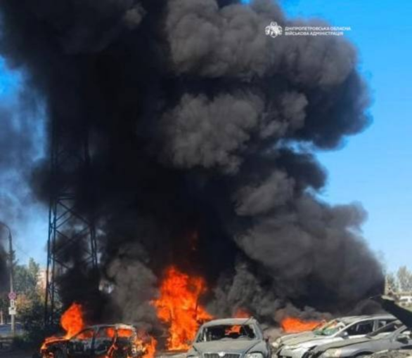 В Днепре РФ второй раз за день ударила по заводу «Олейна»