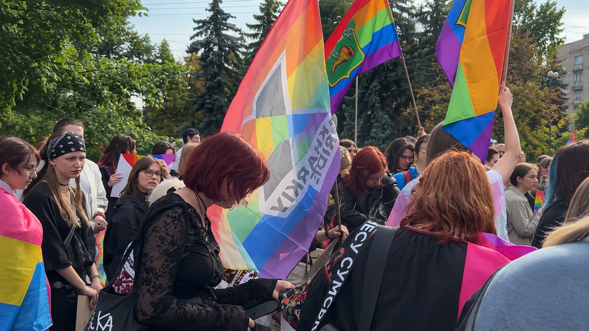 В Харькове впервые за время полномасштабной войны состоялась Прайд-хода