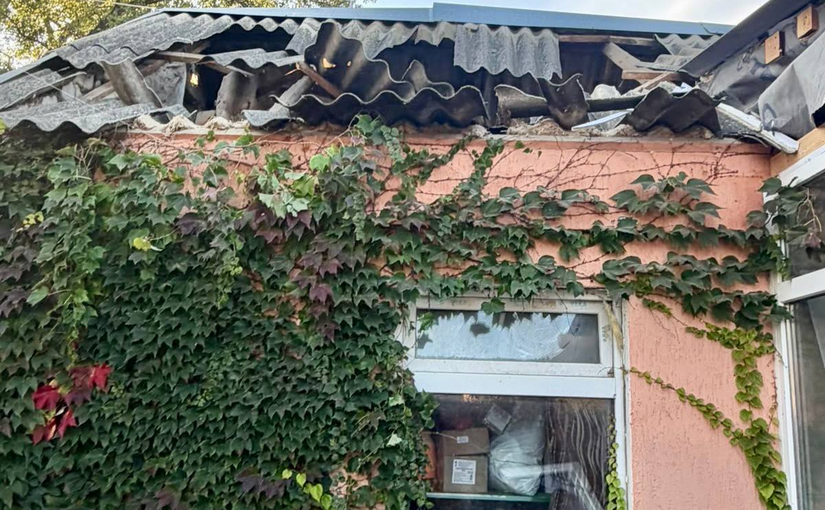 В Днепре РФ повредила десять частных домов в Самарском районе